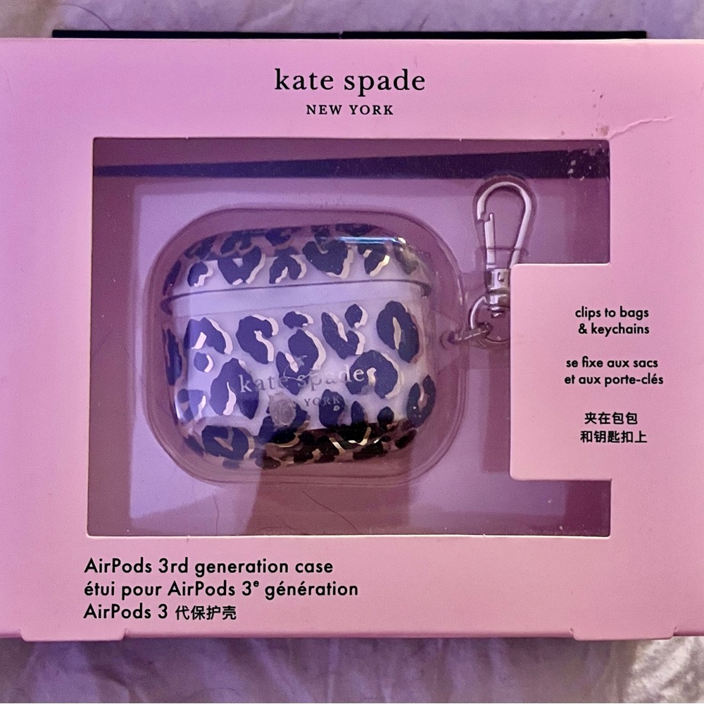 Kate Spade AirPod 3rd Generation case still in box